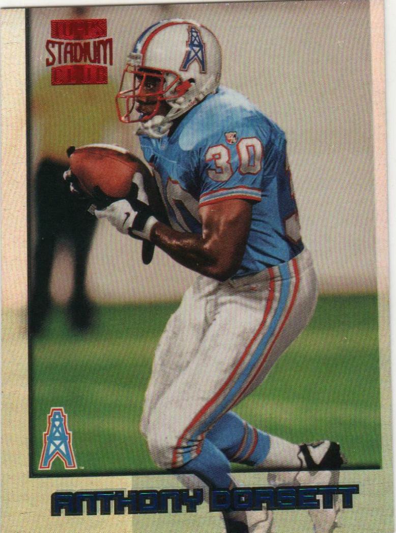 Anthony Dorsett #333 Football Cards 1996 Stadium Club
