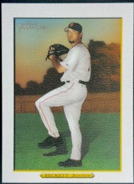 Josh Beckett #416 Baseball Cards 2006 Topps Turkey Red White