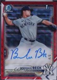 Brendan Beck [Red Wave Refractor] #CDA-BB