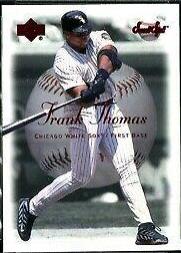 Frank Thomas #25 Baseball Cards 2001 Upper Deck Sweet Spot