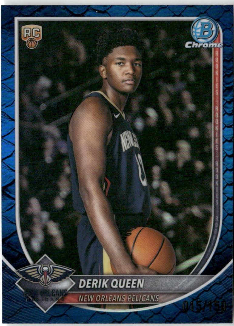 Derik Queen [Reptilian Blue Refractor] #BCV-13