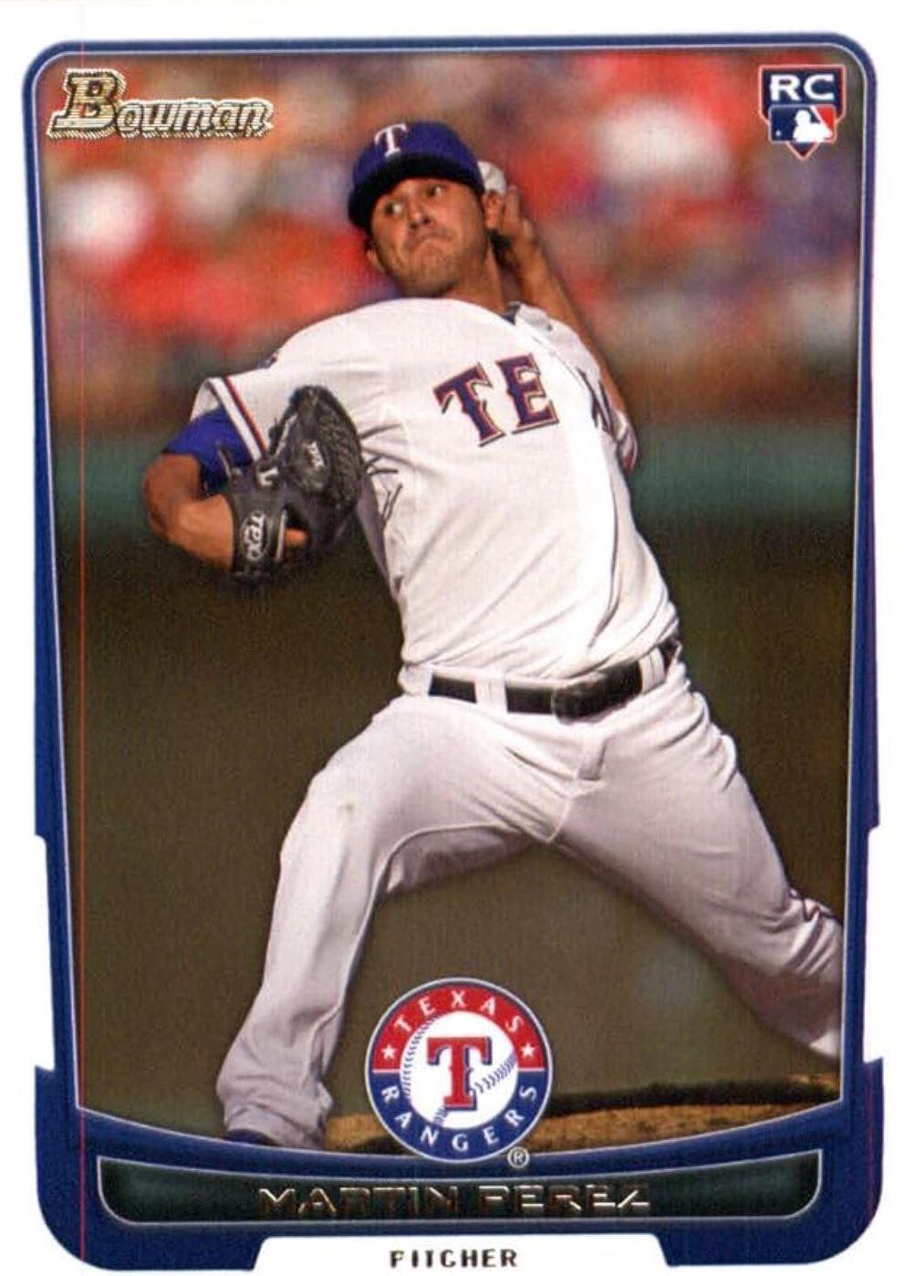Martin Perez #17 Baseball Cards 2012 Bowman Draft