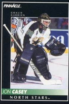 Jon Casey #42 Hockey Cards 1992 Pinnacle Canadian