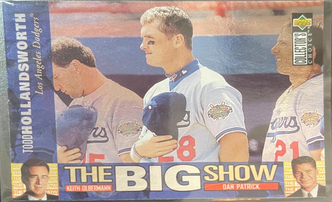 Todd Hollandsworth #25/45 Baseball Cards 1997 Collector's Choice the Big Show