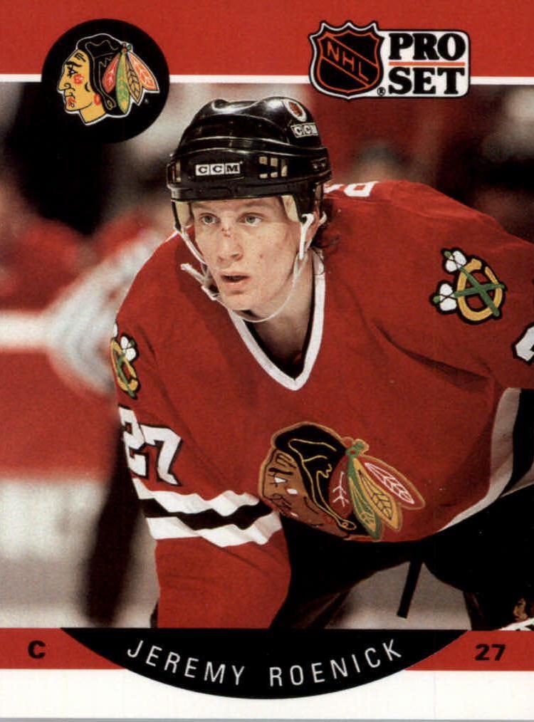Jeremy Roenick #58 Hockey Cards 1990 Pro Set