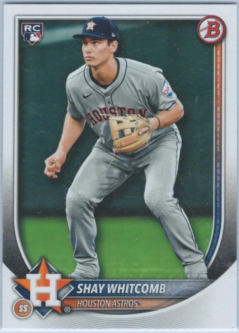 Shay Whitcomb #47 Baseball Cards 2025 Bowman