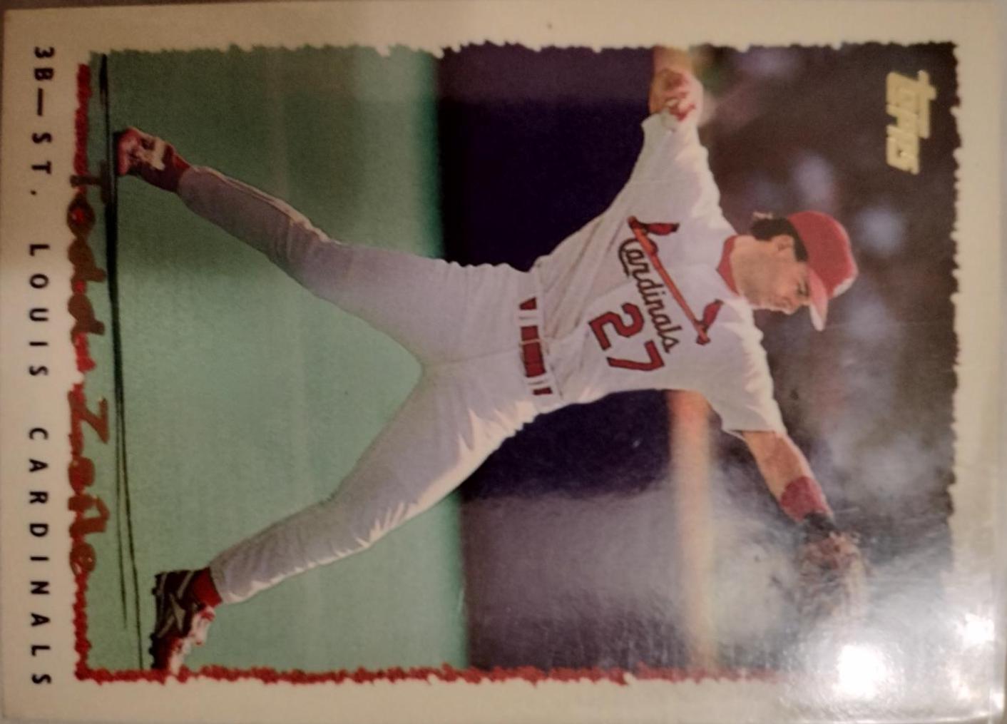 Todd zeile #319 Baseball Cards 1995 Topps