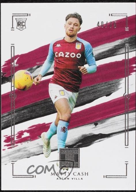 Matty Cash #11 2020 Panini Impeccable Premier League