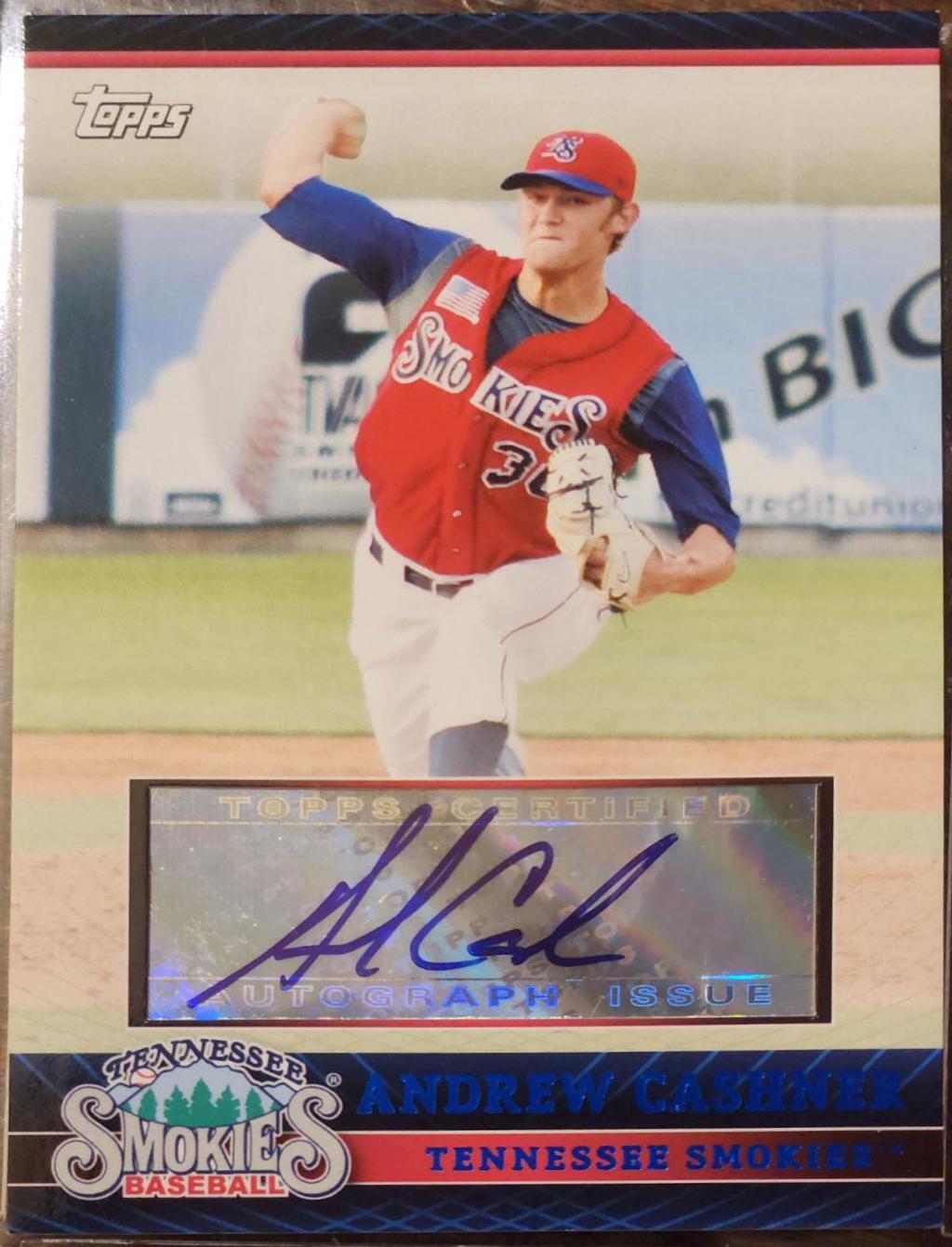 Andrew Cashner #PDA-AC Baseball Cards 2010 Topps Pro Debut Prospect Autograph