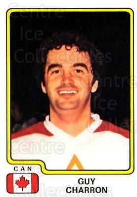 Guy Charron #62 Hockey Cards 1979 Panini Stickers