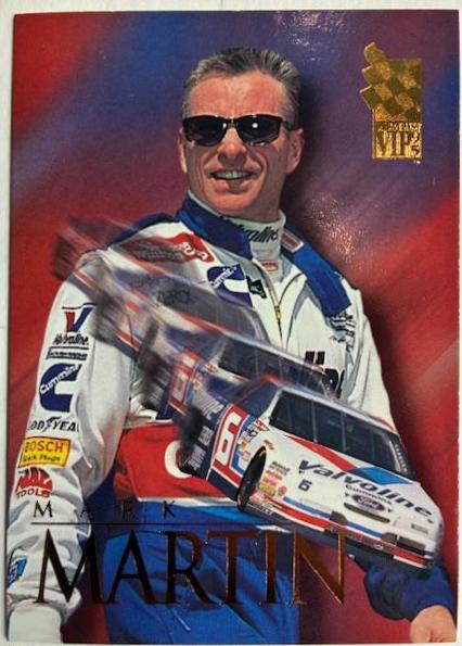 Mark Martin #19 Racing Cards 1995 Press Pass VIP NASCAR
