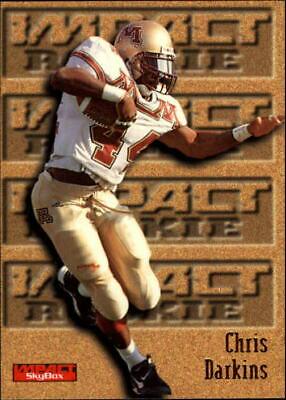 Chris Darkins #157 Football Cards 1996 Skybox Impact