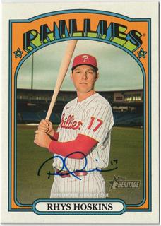 Rhys Hoskins Real One Autographs