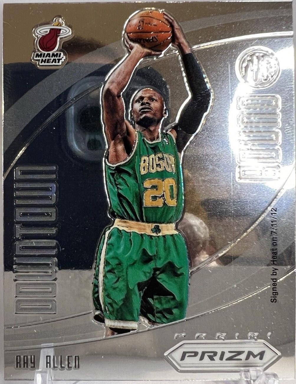 Ray Allen #1 Basketball Cards 2012 Panini Prizm Downtown Bound