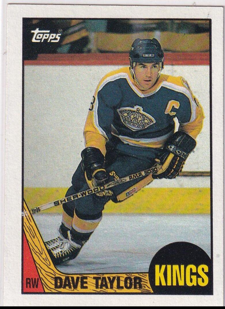 Dave Taylor #118 Hockey Cards 1987 Topps
