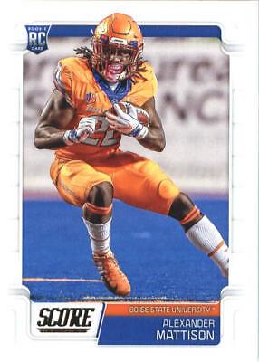 Alexander Mattison #423 Football Cards 2019 Panini Score