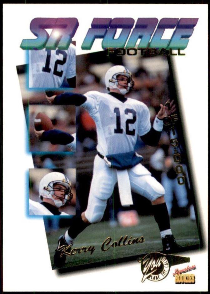 Steve McNair #F33 Football Cards 1995 Signature Rookies Tetrad SR Force