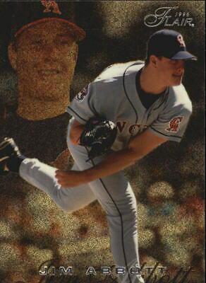 Jim Abbott #31 Baseball Cards 1996 Flair