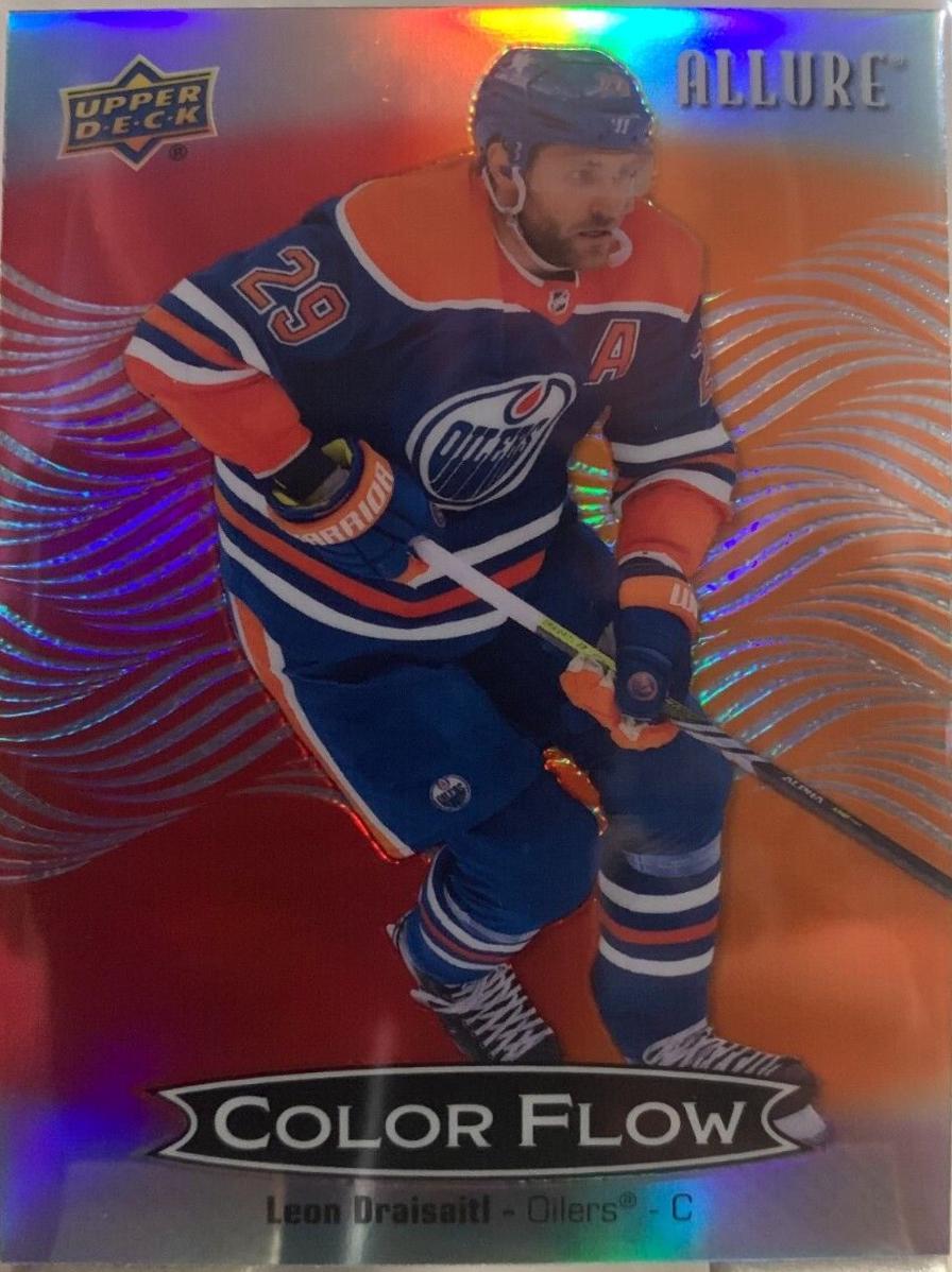 Leon Draisaitl #CFL-27 2024 Upper Deck Allure Color Flow Hockey