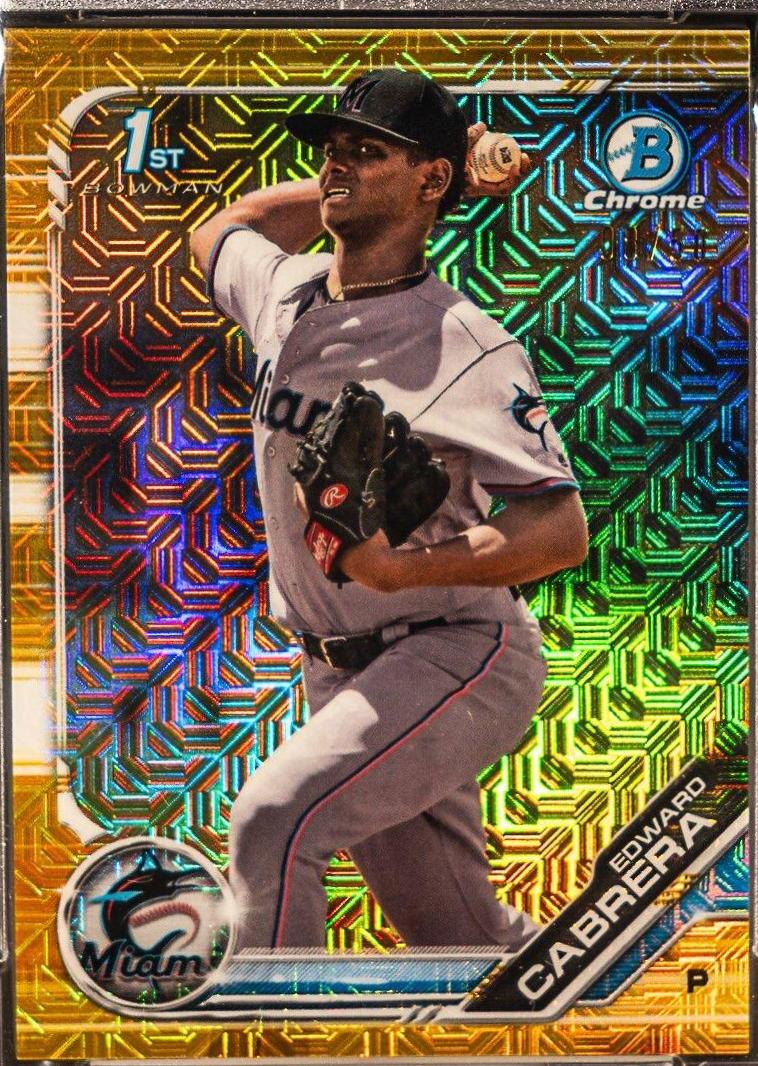 Edward Cabrera [Gold Refractor] #114