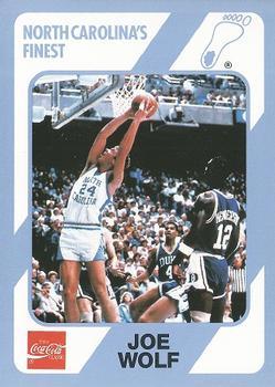 Joe Wolf #139 Basketball Cards 1989 Collegiate Collection North Carolina