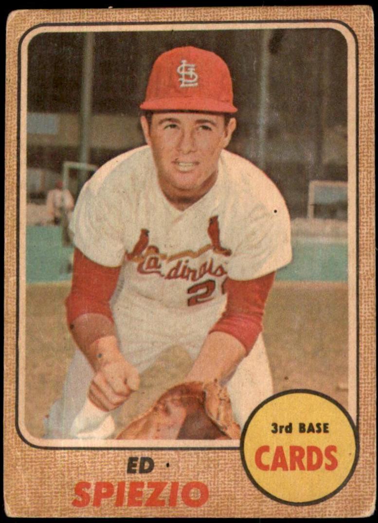 Ed Spiezio #349 1968 Venezuela Topps Baseball