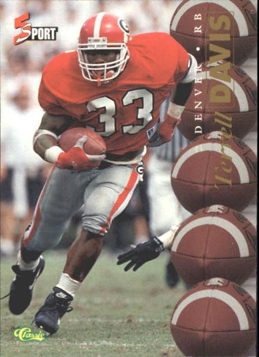 Terrell Davis #91 1995 Classic 5 Sport Football
