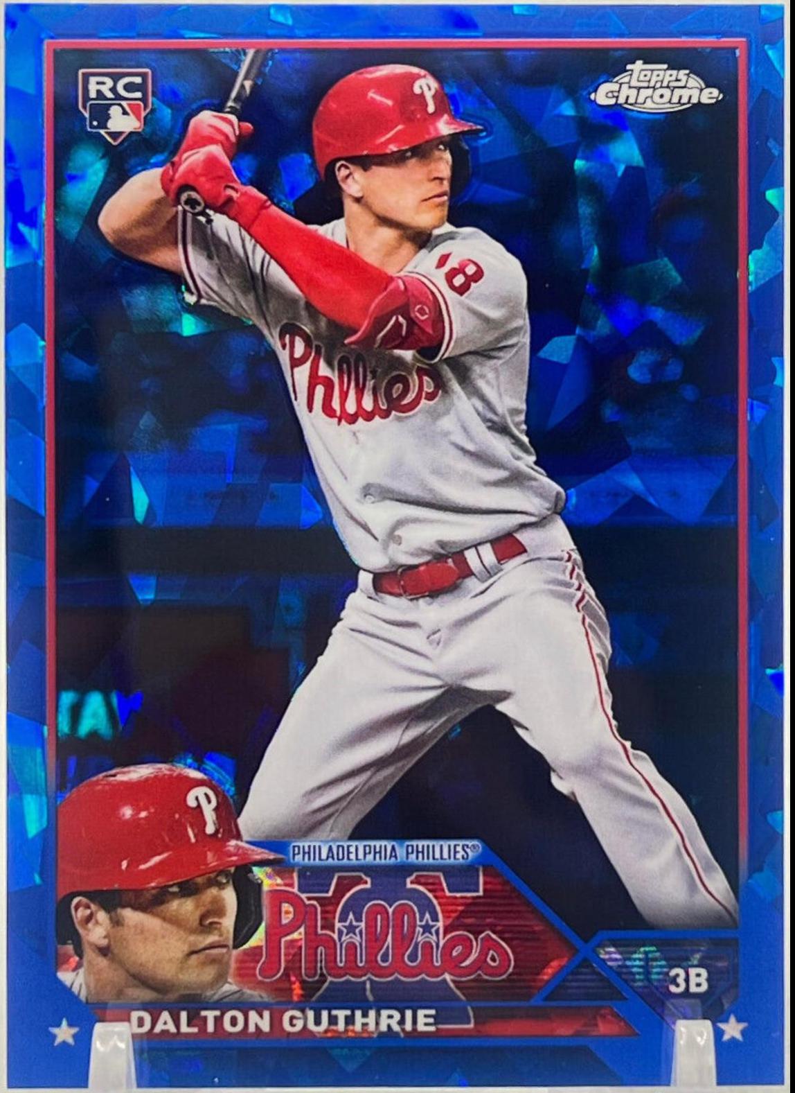 Dalton Guthrie #398 Baseball Cards 2023 Topps Chrome Sapphire