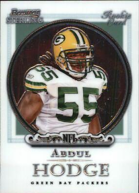 Abdul Hodge #8 Football Cards 2006 Bowman Sterling