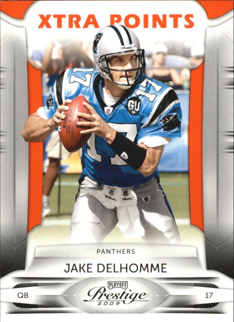 Jake Delhomme #15 Football Cards 2009 Playoff Prestige
