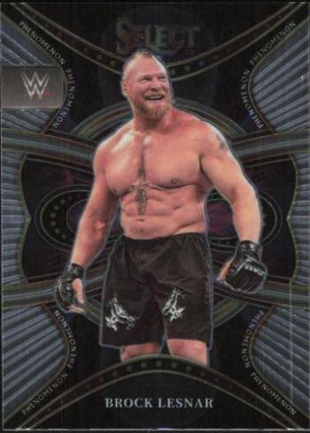 Brock Lesnar #26 Wrestling Cards 2022 Panini Select WWE Phenomenon