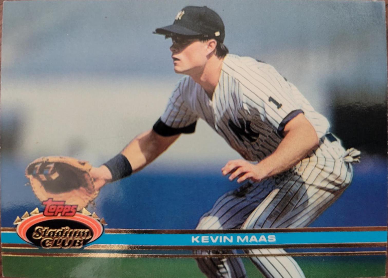 Kevin Maas #282 Baseball Cards 1991 Stadium Club