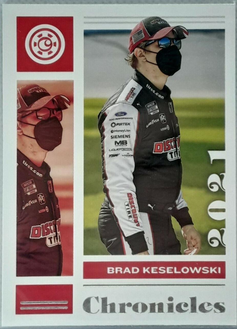 Brad Keselowski #8 Racing Cards 2021 Panini Chronicles NASCAR