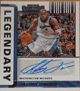 Antawn Jamison #LC-AJM Basketball Cards 2022 Panini Contenders Legendary Autographs
