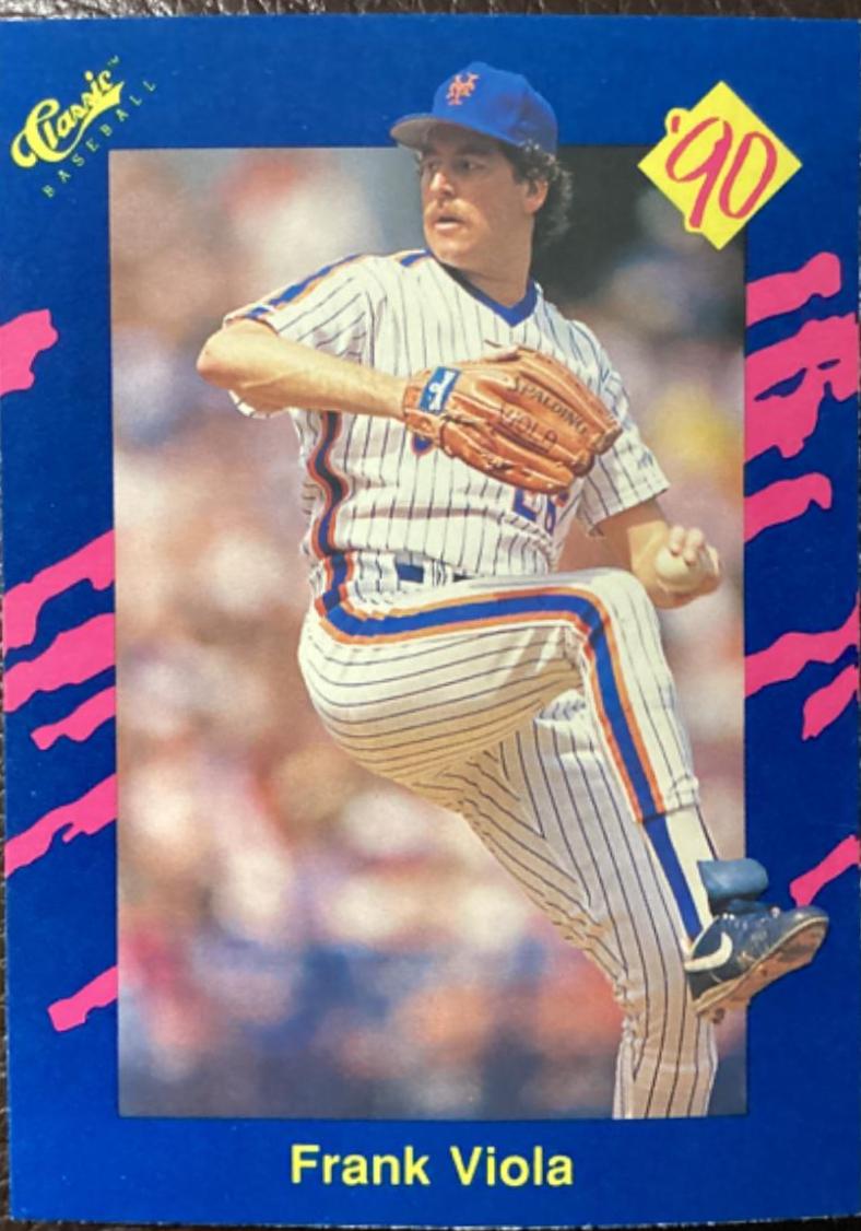 Frank Viola #91 Baseball Cards 1990 Classic