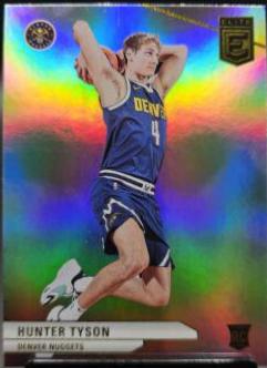 Hunter Tyson #236 Basketball Cards 2023 Donruss Elite