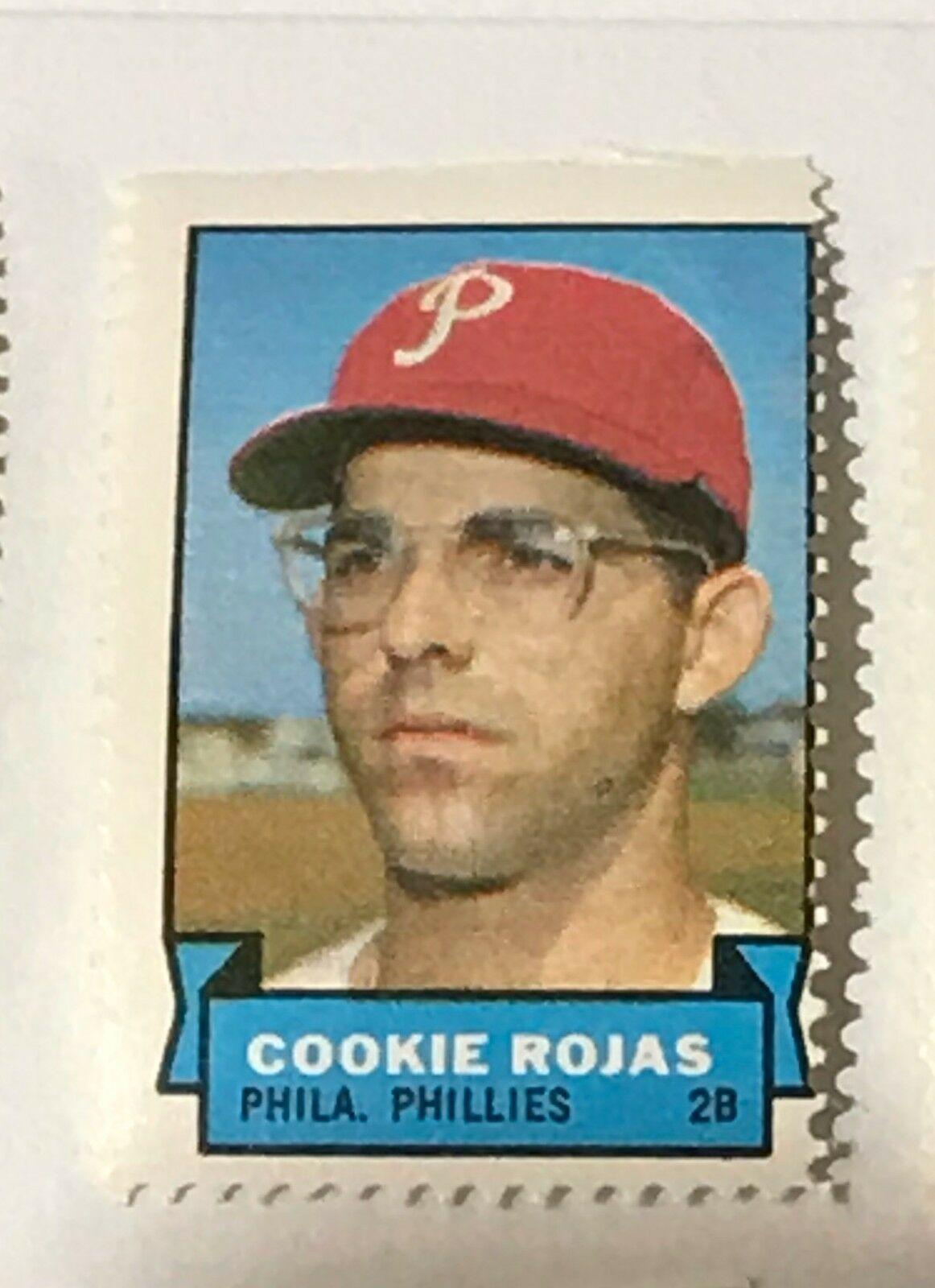 Cookie Rojas Baseball Cards 1969 Topps Stamps