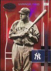 Babe Ruth [Mirror Red] #201 Baseball Cards 2003 Leaf Certified Materials Prices