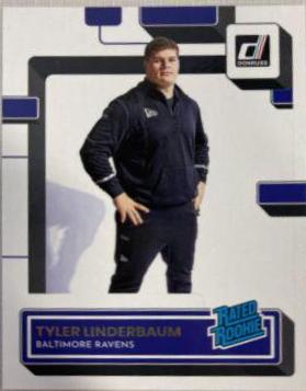 Tyler Linderbaum #400 Football Cards 2022 Panini Donruss