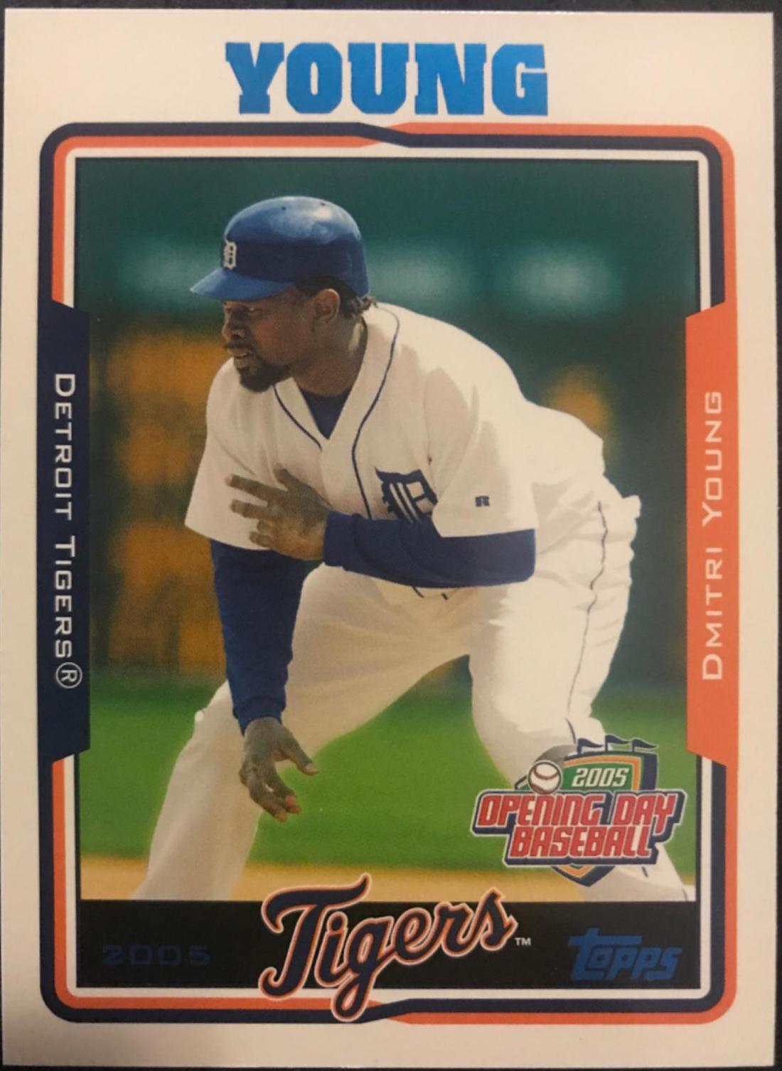 Dmitri Young #22 Baseball Cards 2005 Topps Opening Day