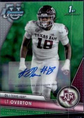 LT Overton [Autograph Green] #139
