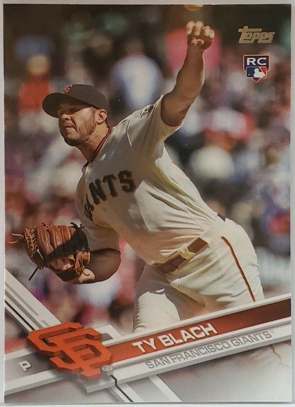 Ty Blach #625 Baseball Cards 2017 Topps