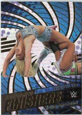Charlotte Flair #15 Wrestling Cards 2023 Panini Revolution WWE Revolutionary Finishers