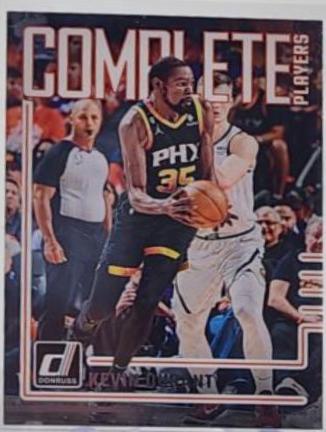 Kevin Durant #9 Basketball Cards 2023 Panini Donruss Complete Players