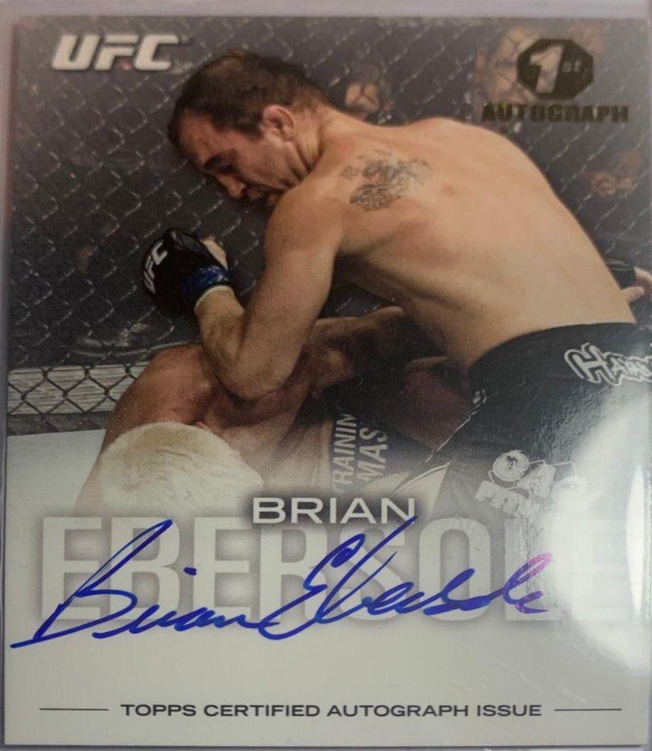 Brian Ebersole #FA-BE Ufc Cards 2012 Topps UFC Knockout Autographs