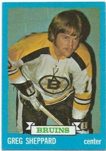 Greg Sheppard #8 Hockey Cards 1973 Topps