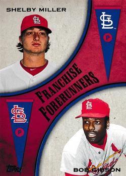 Shelby Miller, Bob Gibson #FF-6 Baseball Cards 2013 Topps Update