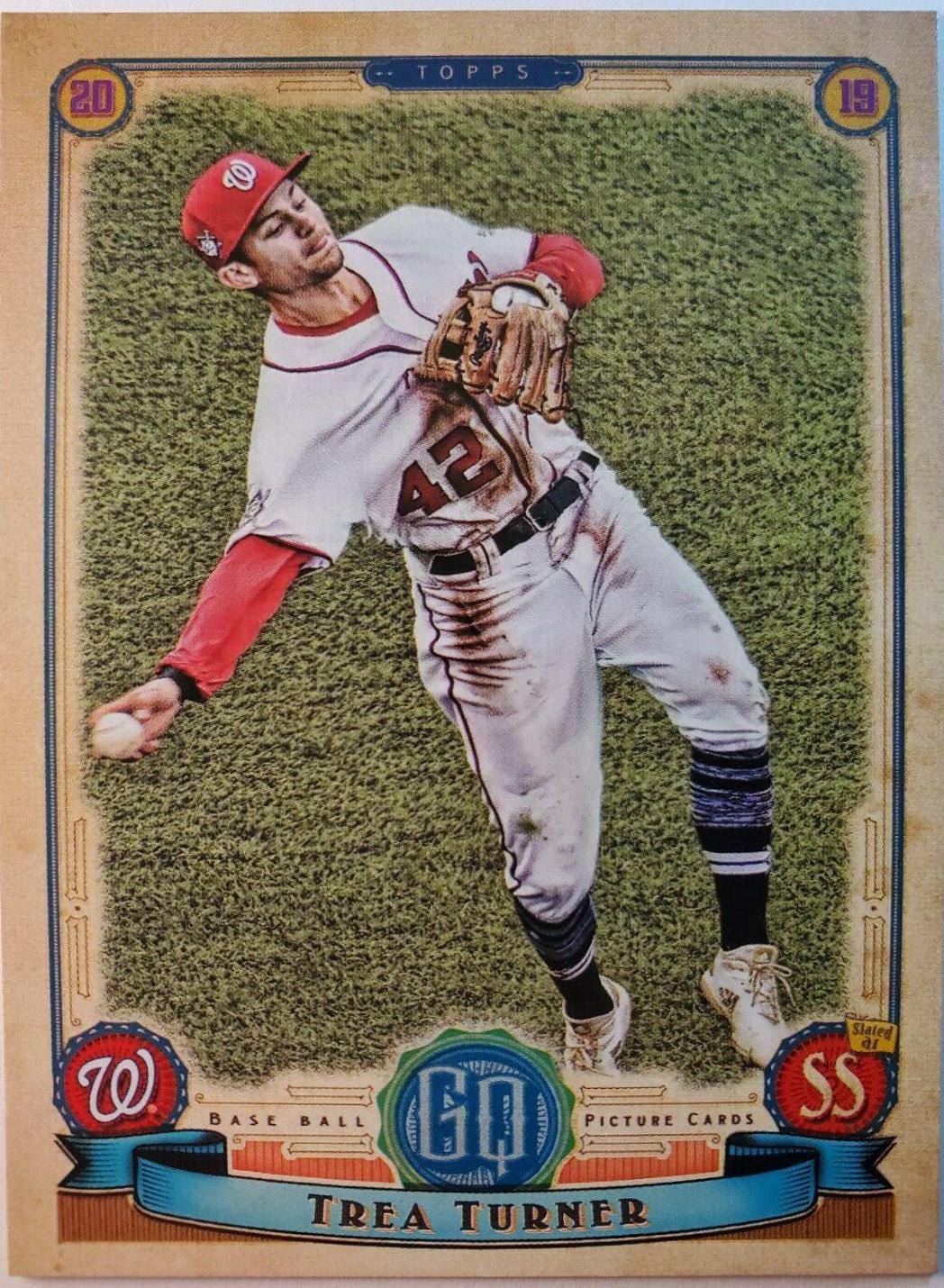 Trea Turner #271 2019 Topps Gypsy Queen Baseball