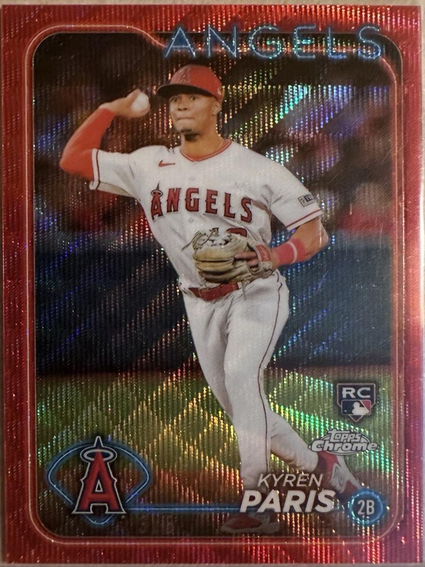 Kyren Paris [Red Wave Refractor] #151