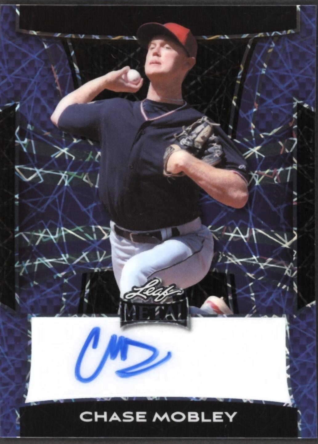 Chase Mobley #BA-CM2 2025 Leaf Metal Autograph Baseball